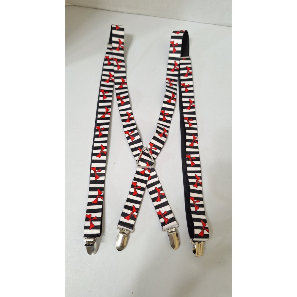 Dr. Sues Suspenders Adjustable‎ Thing 1 Thing 2 Halloween Costume
